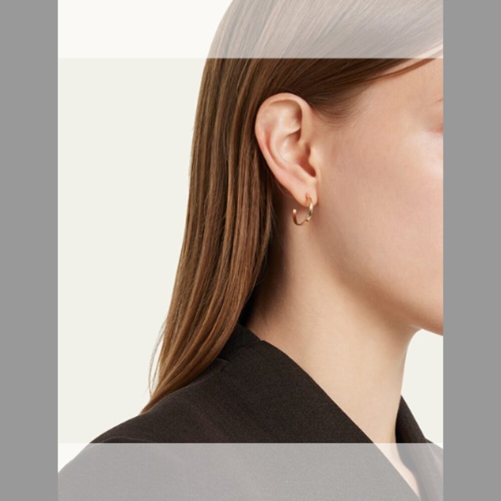 LANA Sunrise Hoop Earrings (Orig. $625) w/tax Gold